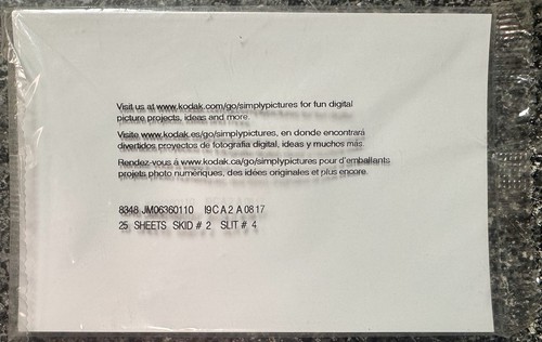 Kodak xtralife printer photo - kodak,