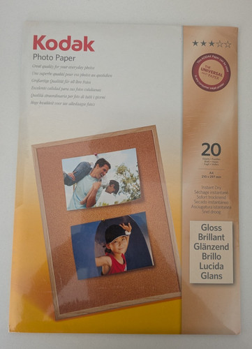 Kodak premium gloss - gloss, printer